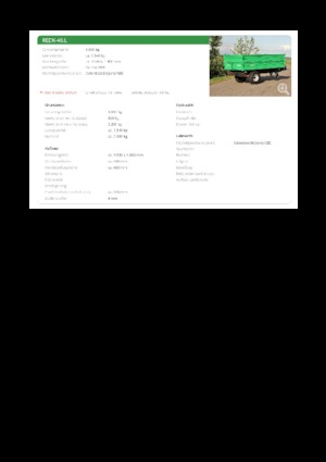 Wywrotki Reisch REDK-40.L