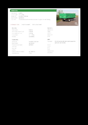 Wywrotki Reisch REDK-60.L
