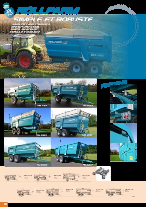 Wywrotki Rolland ROLLFARM 6332