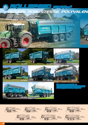 Wywrotki Rolland ROLLSPEED 6332