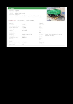 Wywrotki Reisch RT-160KS