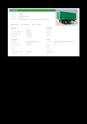 Wywrotki Reisch RT-200.550