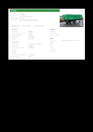 Wywrotki Reisch RTD-80