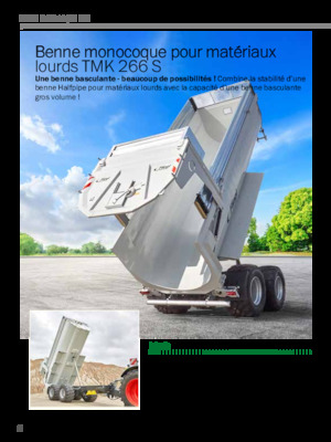 Wywrotki Fliegl TMK 266 S