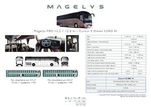 Autokary turystyczne Iveco Magelys Pro - 12,2 m