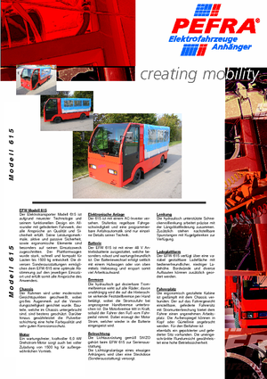 Traktor holowniczy PEFRA 615/2200