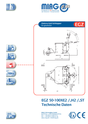 Traktor holowniczy Miag EGZ 100 XE 2
