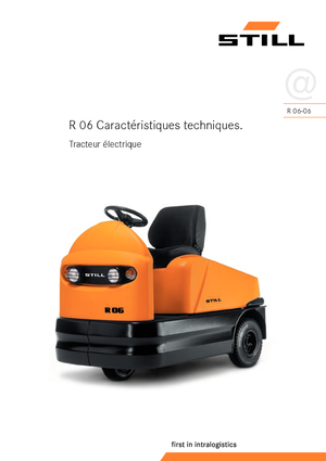 Traktor holowniczy Still R 06-06