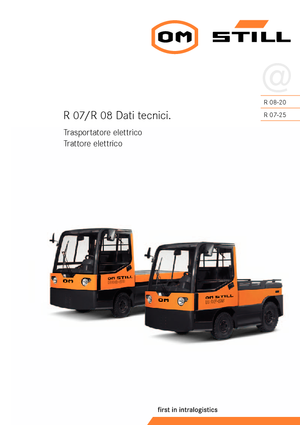 Traktor holowniczy Still R 07-25