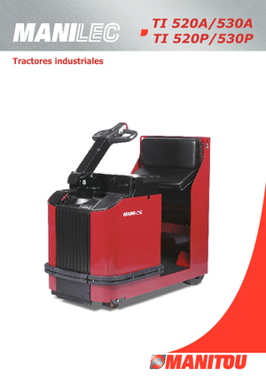 Traktor holowniczy Manitou TI 530 P-RM