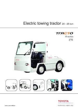 Traktor holowniczy Toyota 2 TE 18 