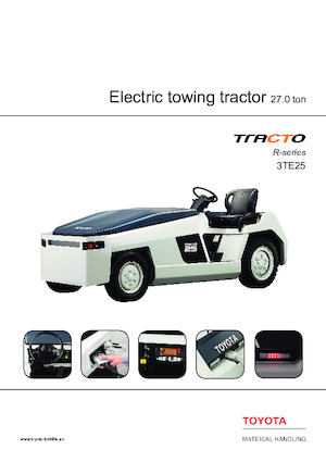 Traktor holowniczy Toyota 3TE25	