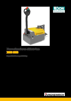 Traktor holowniczy Jungheinrich EZS 010