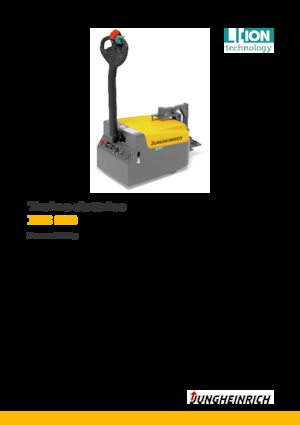 Traktor holowniczy Jungheinrich EZS 010