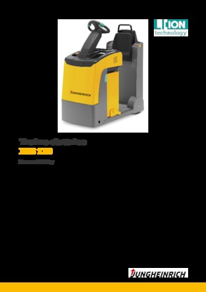 Traktor holowniczy Jungheinrich EZS 130