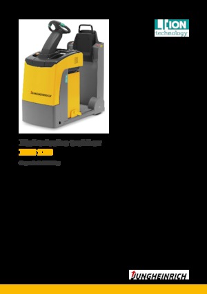 Traktor holowniczy Jungheinrich EZS 130