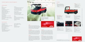 Traktor holowniczy Linde P250 LWB