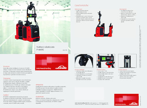 Traktor holowniczy Linde P-MATIC
