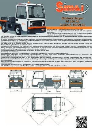 Traktor holowniczy Simai TE 250 RR