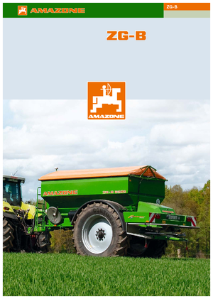 Rozsiewacze nawozów Amazone ZG-B 5500 