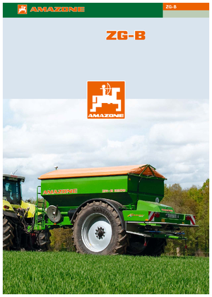 Rozsiewacze nawozów Amazone ZG-B 5500 