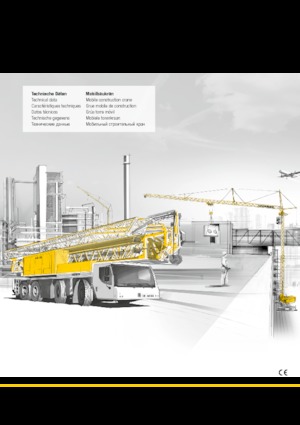 Żurawie wieżowe dolnoobrotowe z wysięgnikiem wodzakowym mocowane na ciężarówce Liebherr MK 88