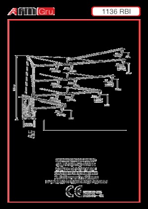 Żurawie wieżowe dolnoobrotowe z wysięgnikiem wodzakowym FM-Gru 1136 RBI