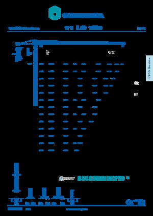 Żurawie wieżowe-WS-górnoobrotowy Comansa 11LC150