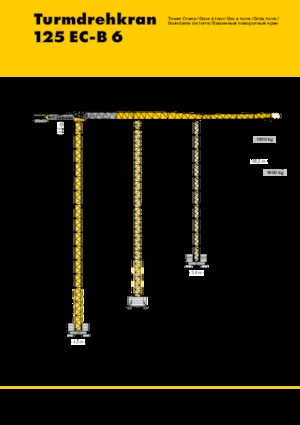 Żurawie wieżowe-WS-górnoobrotowy Liebherr 125 EC-B 6