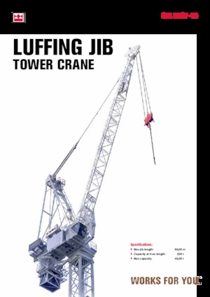 Żurawie wieżowe-WS-górnoobrotowy Terex Comedil (Zeppelin) CTL 650 F 45