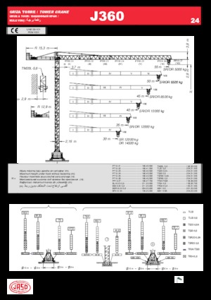 Żurawie wieżowe-WS-górnoobrotowy Jaso J360.24