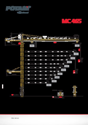 Żurawie wieżowe-WS-górnoobrotowy Potain MC 465