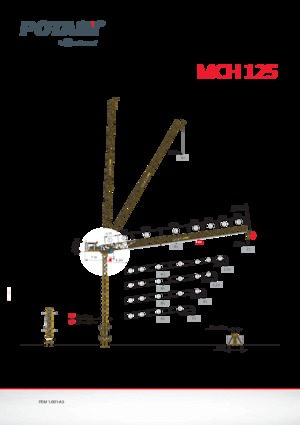 Żurawie wieżowe-WS-górnoobrotowy Potain MCH 125