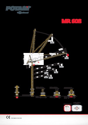 Żurawie wieżowe-WS-górnoobrotowy Potain MR 608