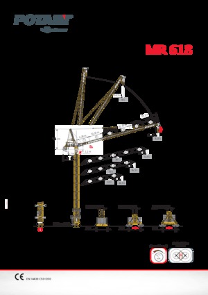 Żurawie wieżowe-WS-górnoobrotowy Potain MR 618