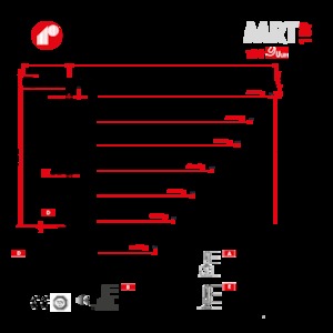 Żurawie wieżowe-WS-górnoobrotowy Raimondi MRT189