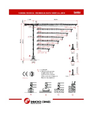 Żurawie wieżowe-WS-górnoobrotowy Raimondi SRT 85