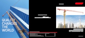 Żurawie wieżowe-WS-górnoobrotowy Sany SYT380