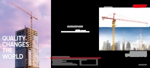 Żurawie wieżowe-WS-górnoobrotowy Sany SYT80