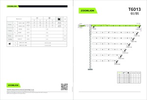 Żurawie wieżowe-WS-górnoobrotowy Zoomlion T6013-8