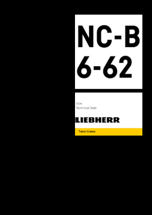 Żurawie wieżowe-WS-górnoobrotowy Liebherr NC-B 6-62