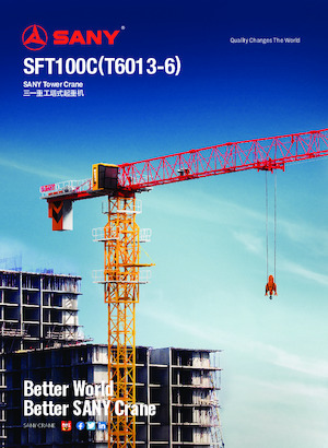 Żurawie wieżowe-WS-górnoobrotowy Sany SFT100C 