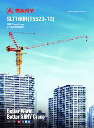 Żurawie wieżowe-WS-górnoobrotowy Sany SLT160H