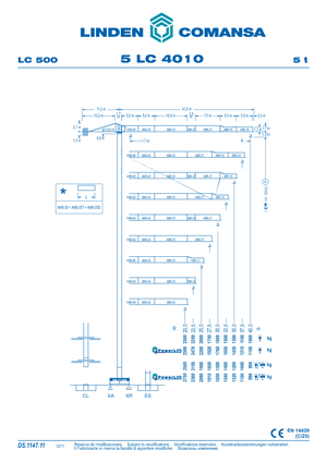 Żurawie wieżowe-WS-górnoobrotowy Comansa 5LC4010
