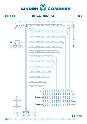 Żurawie wieżowe-WS-górnoobrotowy Comansa 5LC5010