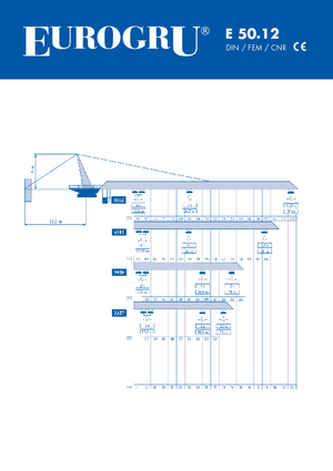 Żurawie wieżowe-WS-górnoobrotowy Eurogru ® E 50.12