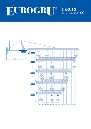 Żurawie wieżowe-WS-górnoobrotowy Eurogru ® E 60.12