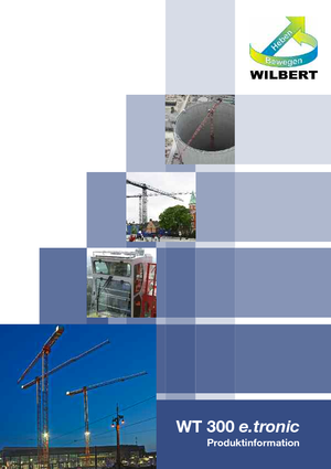 Żurawie wieżowe-WS-górnoobrotowy Wilbert WT 300 e.tronic