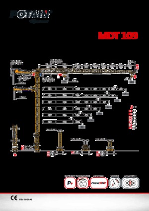 Żurawie wieżowe-WS-górnoobrotowy Potain MDT 109