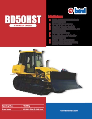 Buldożery Beml BD50 HST
